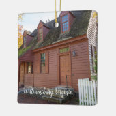 Colonial Williamsburg Virginia Keramisch Ornament (Links)