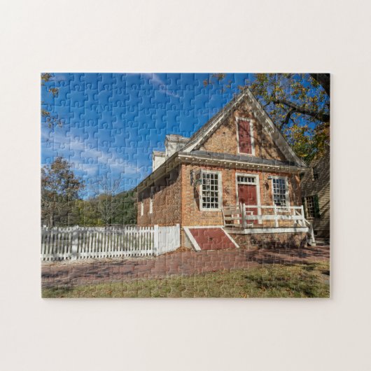 Colonial Williamsburg Virginia Legpuzzel (Horizontaal)