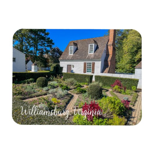 Colonial Williamsburg Virginia Magneet (Horizontaal)