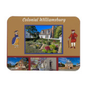 Colonial Williamsburg Virginia Magneet (Horizontaal)