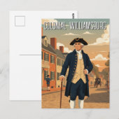 Colonial Williamsburg Virginia Reizen Briefkaart (Voorkant / Achterkant)