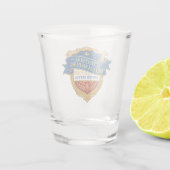 Colonial Williamsburg Virginia Shot Glas (Achterkant)