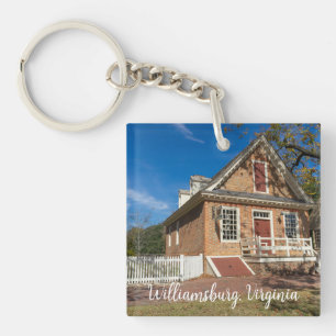 Colonial Williamsburg Virginia Sleutelhanger