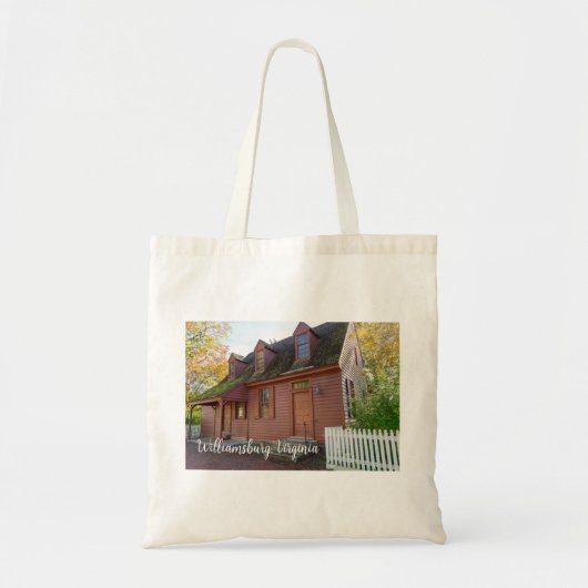 Colonial Williamsburg Virginia Tote Bag (Voorkant)