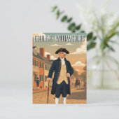 Colonial Williamsburg Virginia Travel Briefkaart (Staand voorkant)