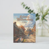 Colonial Williamsburg VS Briefkaart (Staand voorkant)
