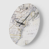 COLONIËLE AMERIKA: KAART, c1770 Grote Klok (Hoek)