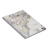 COLONIËLE AMERIKA: KAART, c1770 Notitieboek (Rechterzijde)