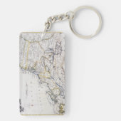 COLONIËLE AMERIKA: KAART, c1770 Sleutelhanger (achterkant)