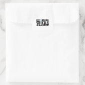 Colonizer Tears Bubble Font Sticker en Merch Stic (Tas)