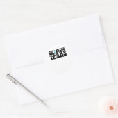 Colonizer Tears Bubble Font Sticker en Merch Stic (Envelop)
