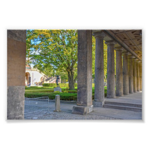 Colonnade Courtyard, Museumeiland, Berlijn Foto Afdruk