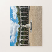 Colonnade grove in de tuinen van Versailles Legpuzzel (Verticaal)