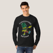 Colonos Survivor   Dabbing Pineapple Patient T-shirt (Voorkant volledig)