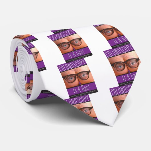 Colonoscopie is een gas! stropdas (Opgerold)