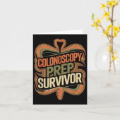Colonoscopie Prep Survivor Colon Health Therapy - Kaart (Gele Bloem)