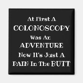 Colonoscopy Adventure Magneet (Voorkant)