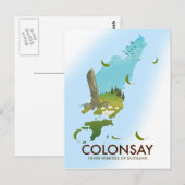 Colonsay Inner Hebrides of Scotland Briefkaart (Voorkant / Achterkant)
