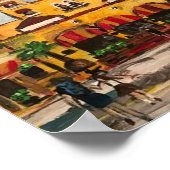 "Colony Hotel at Delray Beach" door Willowcatdesig Poster (Hoek)