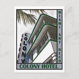 Colony Hotel Briefkaart