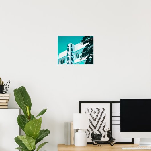 Colony Hotel Miami Poster (Thuiskantoor)