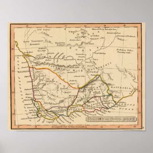 Colony of Good Hope Poster (Voorkant)