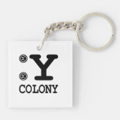 Colony Sleutelhanger (Achterkant)