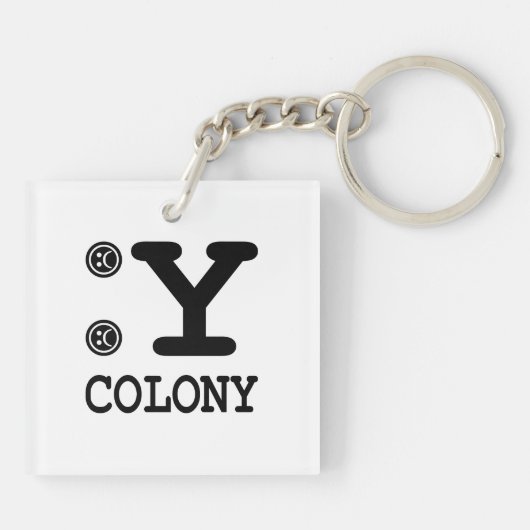 Colony Sleutelhanger (Achterkant)