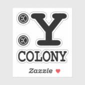 Colony Sticker (Vel)