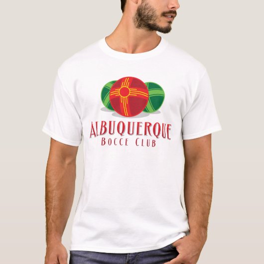 Color ABQ Bocce Club T-shirt (Voorkant)