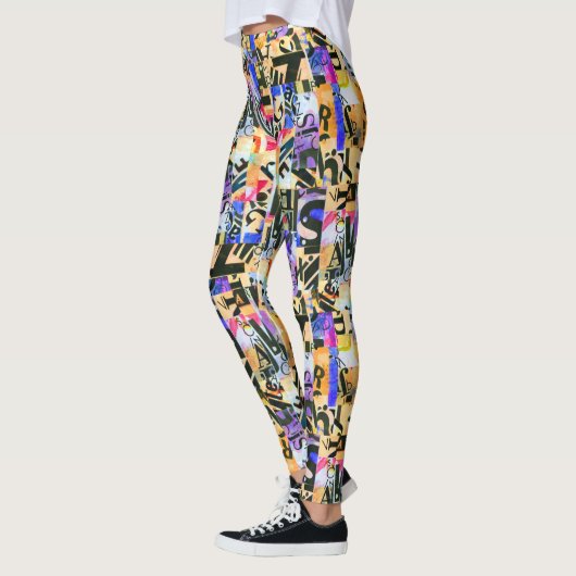 color abstract avantacular leggings (Links)