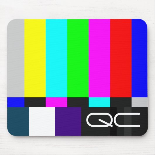 Color_Bars_1280x1024, QC Muismat (Voorkant)