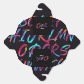 COLOR BEDANKDOOSJES (Ongevouwen)