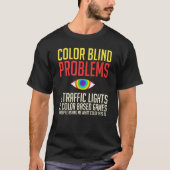 Color Blind Test  Glasses Visions T-shirt (Voorkant)