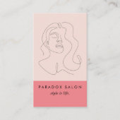 Color Block Beauty Visitekaartje (Voorkant)