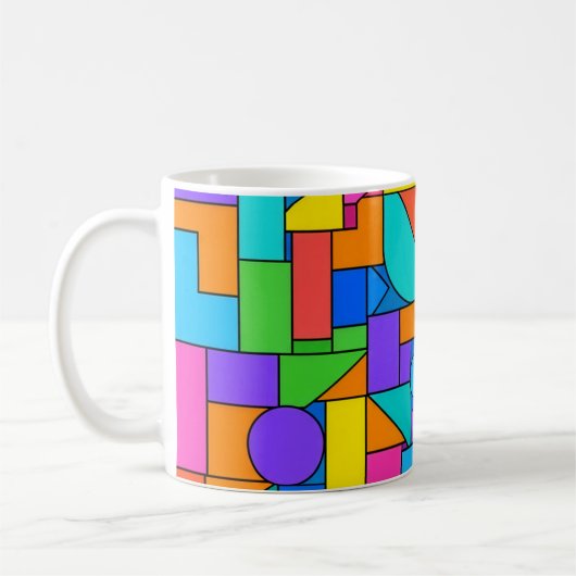 Color Block Disorder Koffiemok (Links)