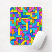 Color Block Disorder Muismat (Met muis)