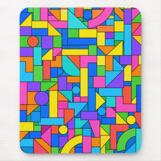 Color Block Disorder Muismat (Voorkant)