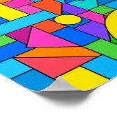 Color Block Disorder Poster (Hoek)