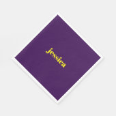 Color block minimalist custom name  servet (Hoek)