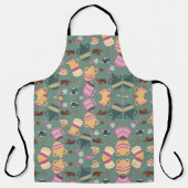 Color Bloom Apron Schort (Voorkant)