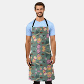 Color Bloom Apron Schort (Gedragen)