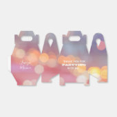 Color Bokah Gable Party Bedankdoosjes (Uitgevouwen)