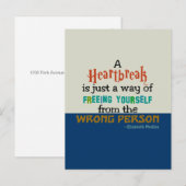 COLOR ~ Briefkaart / uitnodigingen (Voorkant / Achterkant)