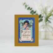 COLOR ~ Briefkaart / uitnodigingen tot het indiene (Staand voorkant)