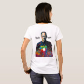 Color Burst Apple Logo T-shirt (Achterkant volledig)