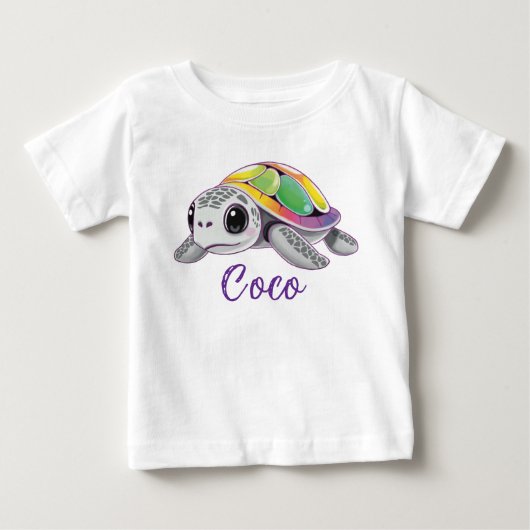 Color Burst Sea Turtle (Voorkant)