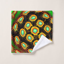 Color Burst Towel Bad Handdoek