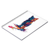 “Color Cat” Notebook – Creativity Notitieboek (Linkerzijde)