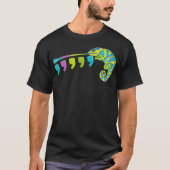 Color Changing Chameleon Comma Chameleon T-shirt (Voorkant)